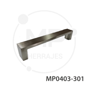 jaladera aluminio niquel cepillado mp 178mm cc 187mm